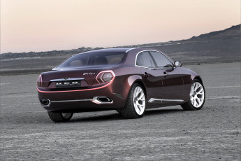 Картинка gaz+volga+2020+concept автомобили 3д concept 2020 volga gaz