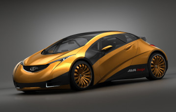 Картинка lada+oka+concept+2017 автомобили 3д 2017 oka concept lada