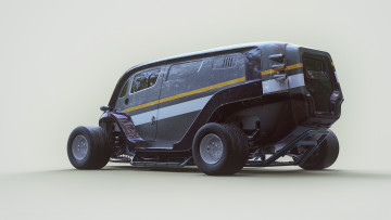 Картинка uaz-2033+gt автомобили 3д 2033 uaz дизайн графика gt