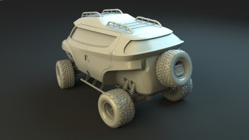 Картинка uaz+buhanka+concept автомобили 3д uaz concept buhanka