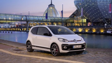 Картинка volkswagen+up+gti+2018 автомобили volkswagen gti up 2018 белый