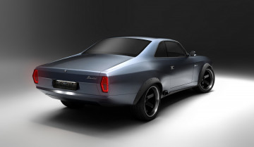 обоя gaz volga  concept, автомобили, 3д, дизайн, графика, gaz, volga, concept