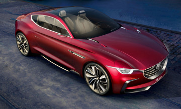 Картинка mg+e-motion+concept+2017 автомобили mg concept e-motion вишнёвый 2017