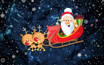 Картинка праздничные векторная+графика+ новый+год праздник олень снег зима минимализм рождество санта снежинки клаус настроение новый год