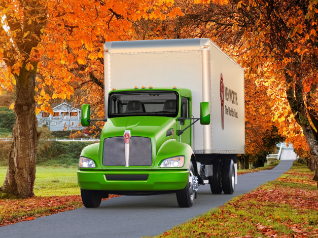 Обои картинки фото kenworth t270,  2009, автомобили, kenworth, авто