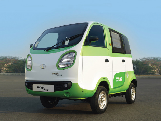 Обои картинки фото tata magic iris cng 2012, автомобили, tata, magic, iris, 2012, cng