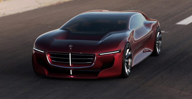 Обои картинки фото mercedes-benz s-klasse w220 concept 2018, автомобили, 3д, s-klasse, mercedes-benz, concept, 2018, w220