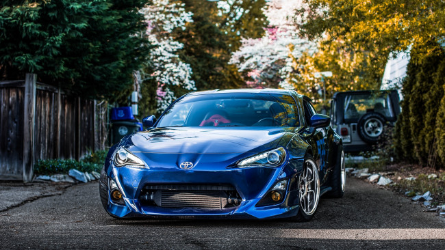Обои картинки фото автомобили, toyota, gt86