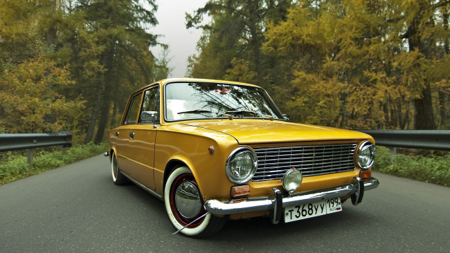 Обои картинки фото автомобили, ваз, 2101, копейка