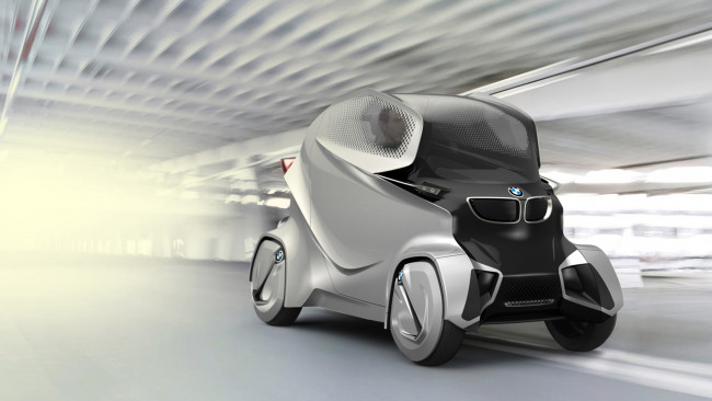 Обои картинки фото bmw urban micro commuter concept 2013, автомобили, 3д, urban, bmw, micro, 2013, concept, commuter