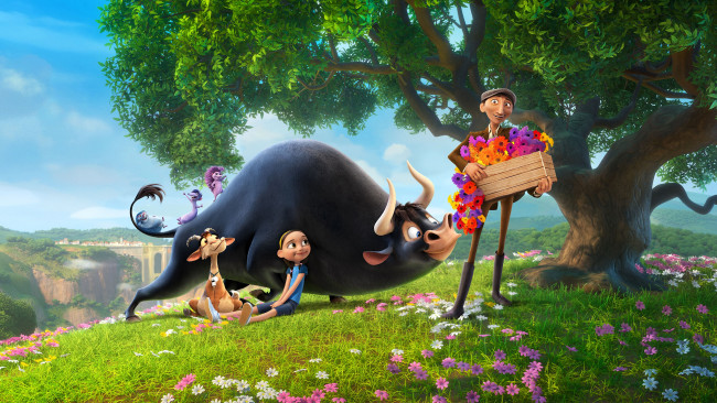 Обои картинки фото мультфильмы, ferdinand