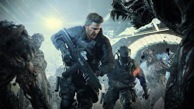 Обои картинки фото видео игры, resident evil 7, horror, шутер, action, resident, evil, 7