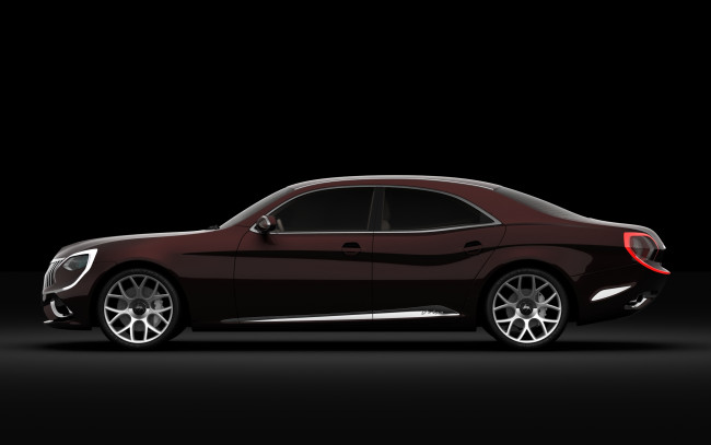 Обои картинки фото gaz volga 2020 concept, автомобили, 3д, concept, 2020, volga, gaz