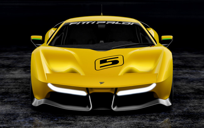 Обои картинки фото pininfarina fittipaldi ef7 vision gran turismo concept 2017, автомобили, pininfarina, vision, ef7, fittipaldi, жёлтая, 2017, concept, turismo, gran