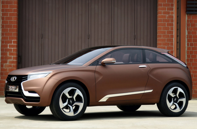 Обои картинки фото lada x-ray concept 2013, автомобили, ваз, 2013, concept, x-ray, lada