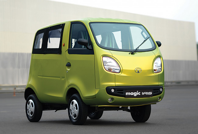 Обои картинки фото tata magic iris cng 2012, автомобили, tata, 2012, iris, cng, magic