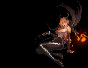 Картинка фэнтези демоны демоница