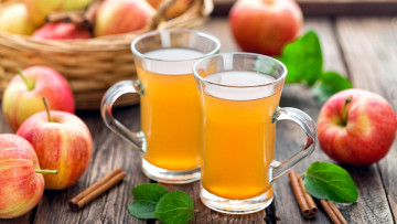 Картинка еда напитки +сок яблоки сок яблочный