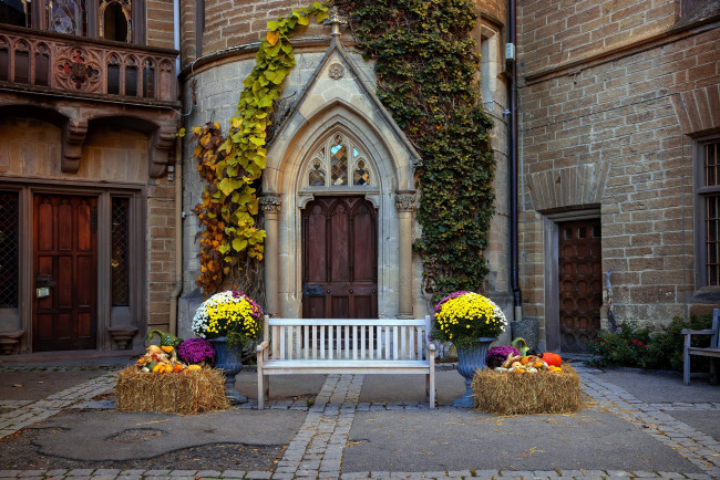 Обои картинки фото hohenzollern castle, города, замки германии, hohenzollern, castle
