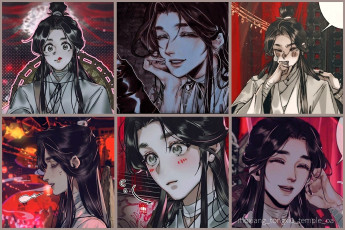 Картинка аниме tian+guan+ci+fu персонажи