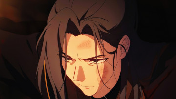 Картинка аниме tian+guan+ci+fu персонаж лицо ссадины