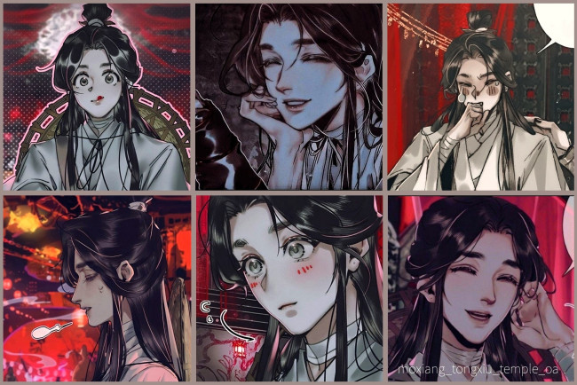 Обои картинки фото аниме, tian guan ci fu, персонажи