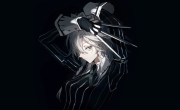 обоя аниме, touhou, девушка