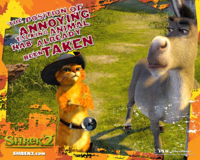 обоя мультфильмы, shrek