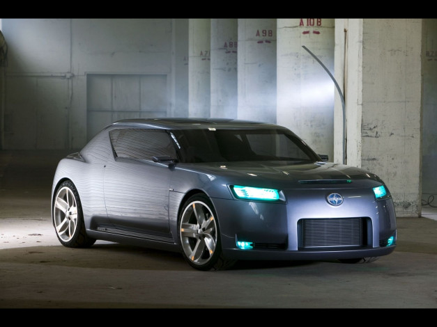 Обои картинки фото автомобили, scion