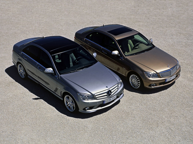 Обои картинки фото mercedes, benz, class, 2008, автомобили