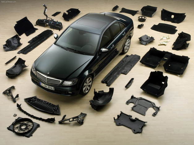 Обои картинки фото mercedes, benz, class, 2008, автомобили