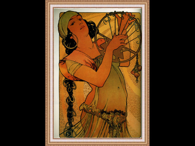 Обои картинки фото рисованные, люди