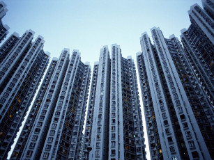 Картинка города здания дома