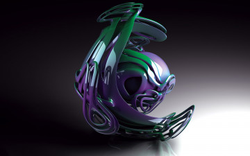 Картинка 3д графика abstract абстракции