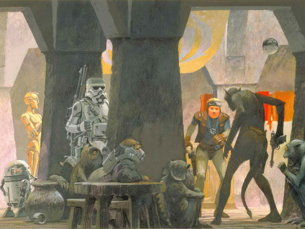 Обои картинки фото фэнтези, star, wars