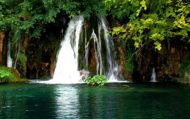 Обои картинки фото природа, водопады