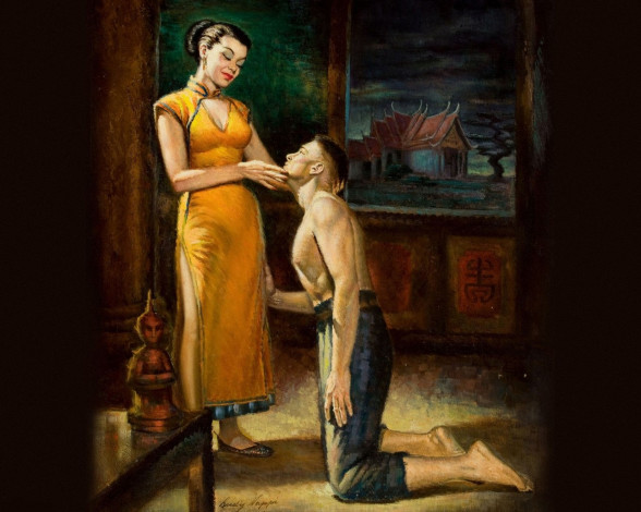 Обои картинки фото рисованные, люди