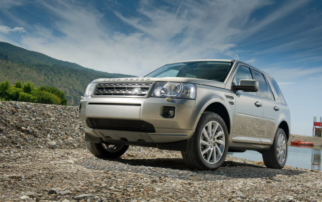 Обои картинки фото автомобили, land, rover, freelander