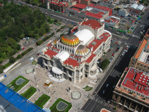Картинка palacio de bellas artes мехико города дворцы замки крепости мексика