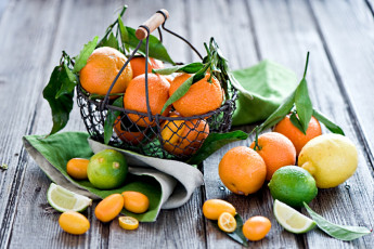 Картинка еда цитрусы мандарины лайм