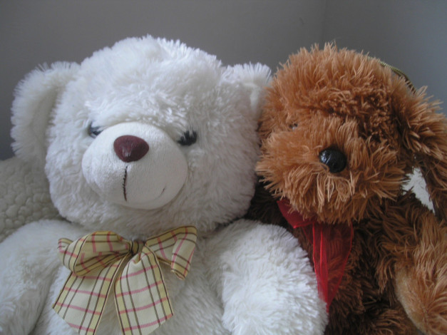 Обои картинки фото разное, игрушки, бант