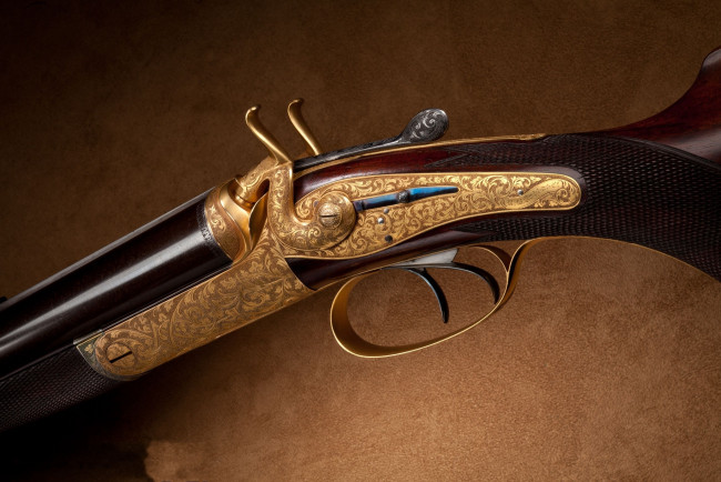 Обои картинки фото курковая, двустволка, оружие, винтовкиружьямушкетывинчестеры