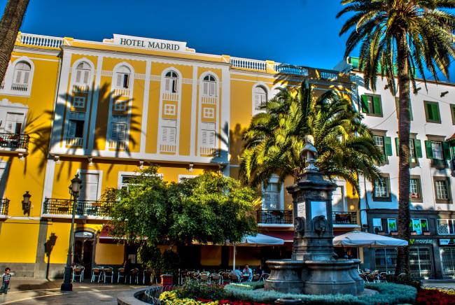 Обои картинки фото испания, канарские, ва, лас, пальмас, де, гран, канария, города, улицы, площади, набережные, улица, здания