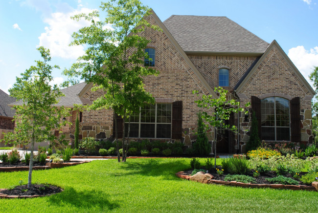 Обои картинки фото oklahoma, города, здания, дома, парк, дом