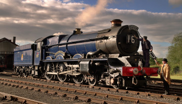 Картинка техника паровозы паровоз вагоны