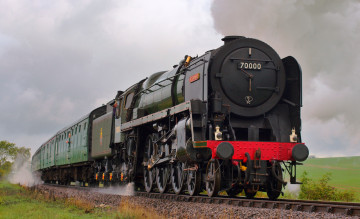 Картинка техника паровозы паровоз вагоны