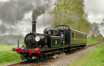 Картинка техника паровозы паровоз вагоны