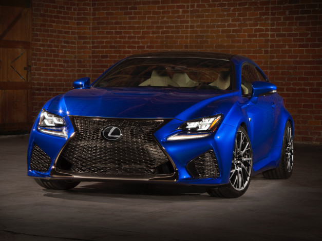 Обои картинки фото автомобили, lexus, синий, rc