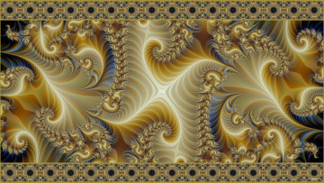 Картинка 3д+графика фракталы+ fractal узор фон цвета