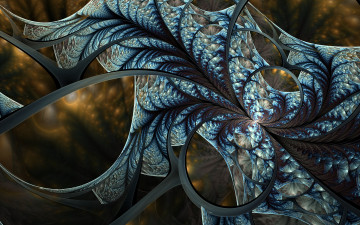 Картинка 3д+графика фракталы+ fractal фон цвета узор
